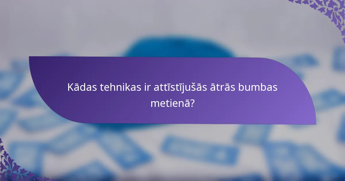 Kādas tehnikas ir attīstījušās ātrās bumbas metienā?