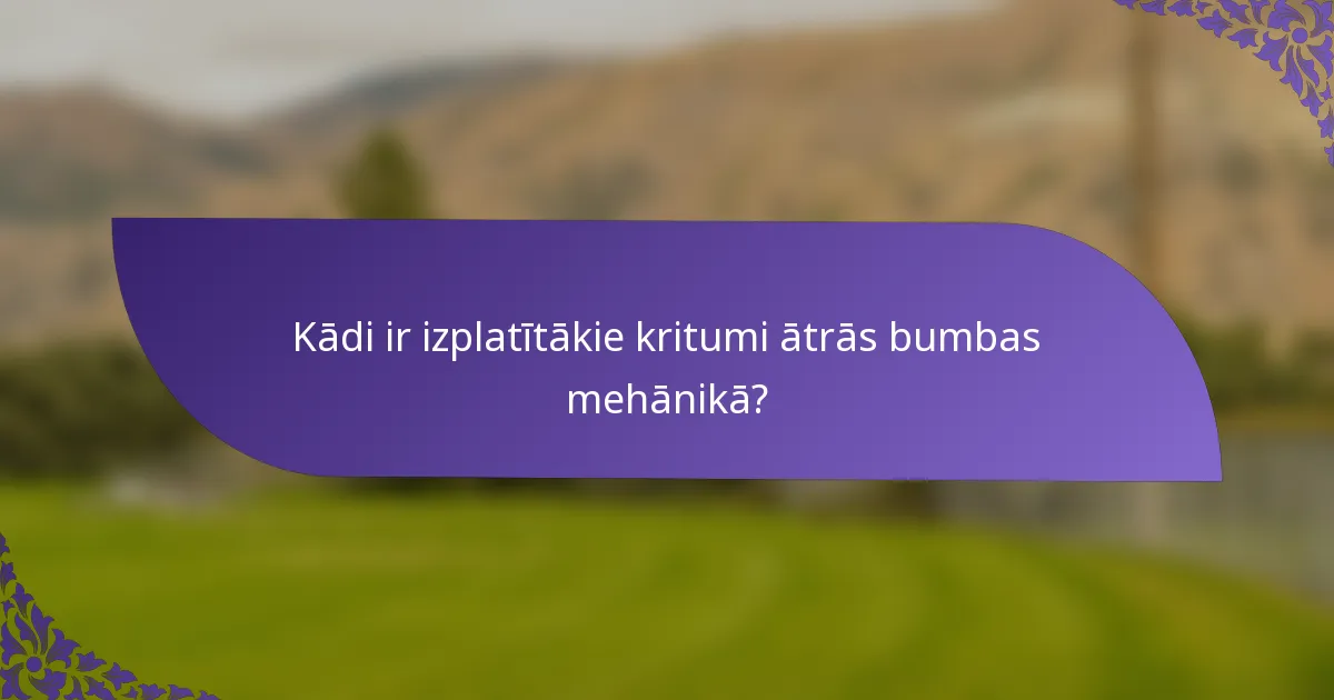 Kādi ir izplatītākie kritumi ātrās bumbas mehānikā?