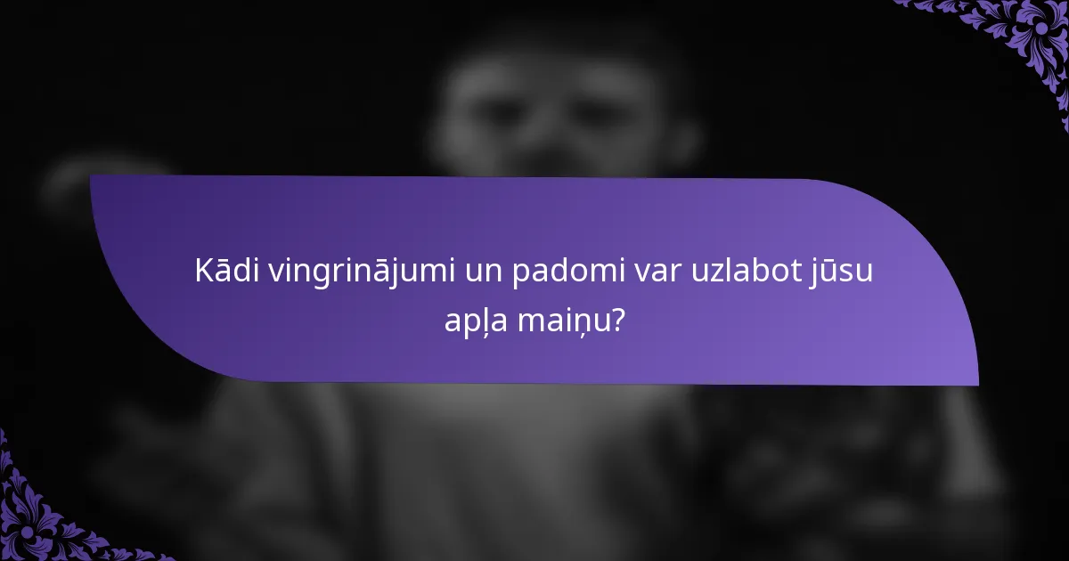 Kādi vingrinājumi un padomi var uzlabot jūsu apļa maiņu?